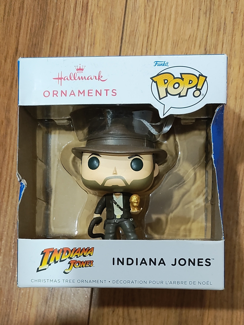 Hallmark Indiana Jones Funko Pop! Ornament in Brown and Black